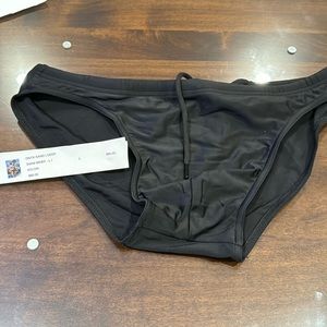 Todd Sanfield Onyx Sand Deep Swim Brief Large